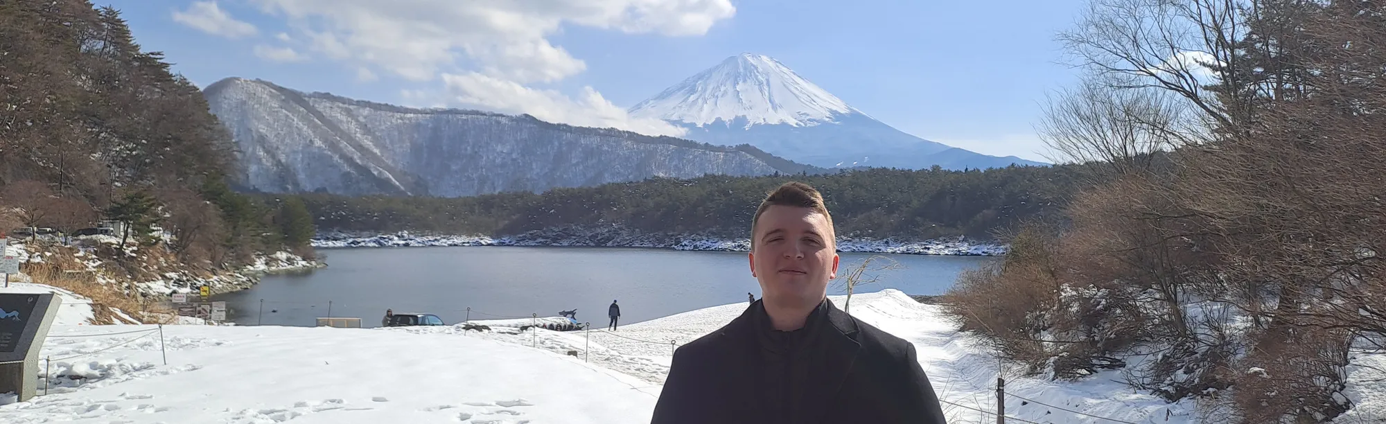 Andreas am Mount Fuji